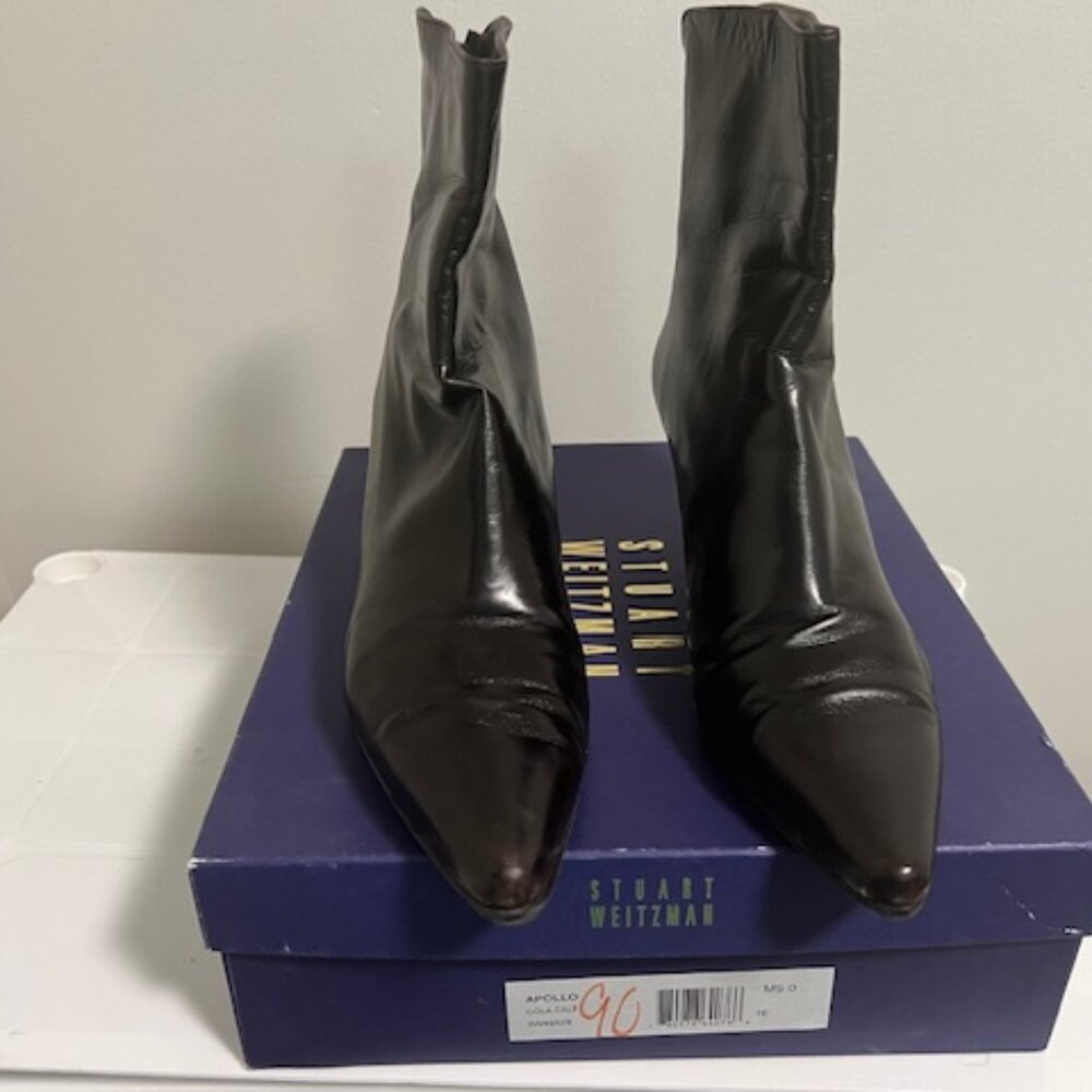 Stuart Weitzman Leather Booties